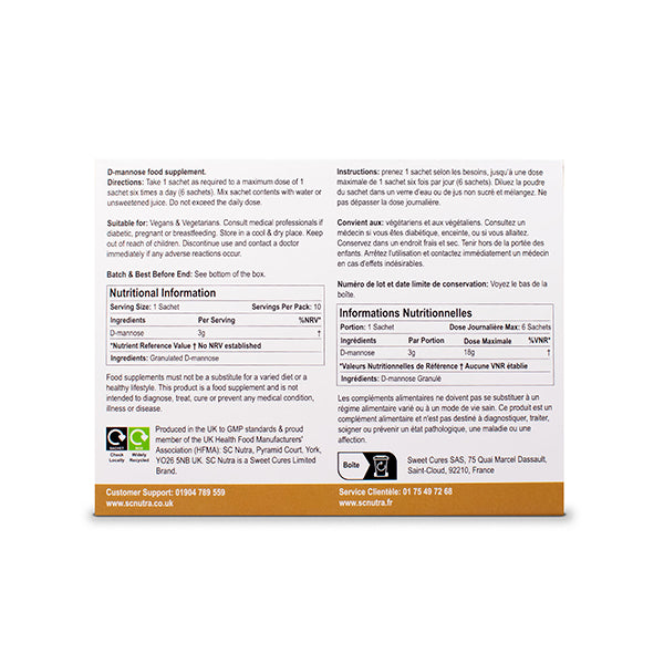 SC Ultra Waterfall D-Mannose in Beuteln