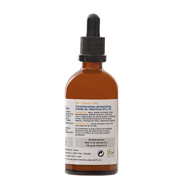 Vitamines D3 + K2 éliphide liposomale CA3