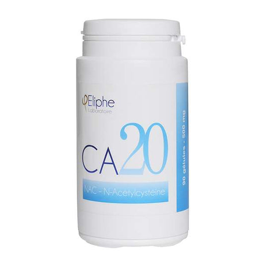 NAC (N-acétylcystéine) Eliphe CA20